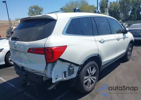 2018 Honda Pilot Ex-L из США, поврежденный, VIN 5FNYF5H52JB033437